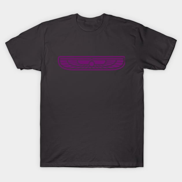 Mauve Winged Sun Logo T-Shirt by Studio Yutani